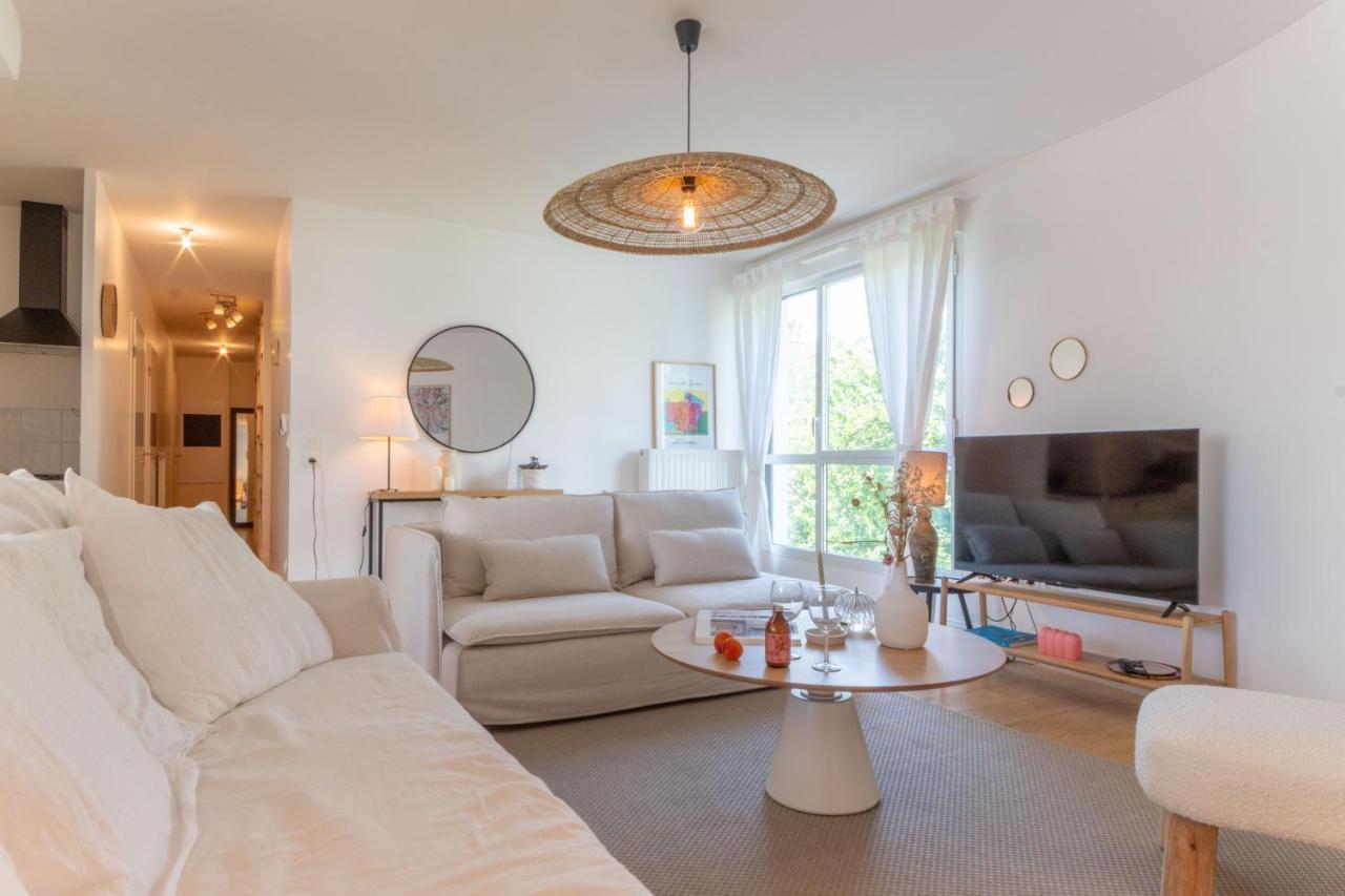 Bel Appartement Lumineux A Biarritz Extérieur photo